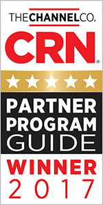 5-Star Rating in CRN’s 2017 Partner Program Guide 5-Star Rating in CRN’s 2017 Partner Program Guide