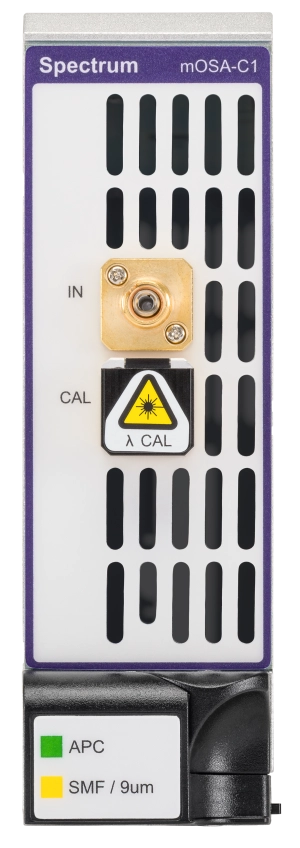 MAP Wideband Optical Spectrum Analyzer (mOSA-C1) MAP Wideband Optical Spectrum Analyzer (mOSA-C1)