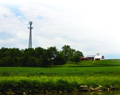 Wireless network in small town Wireless network in small town