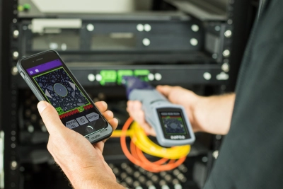 Testing fiber optic networks with VIAVI inspection equipment Testing fiber optic networks with VIAVI inspection equipment