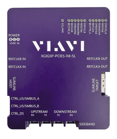 Xgig® Slimline 8-lane Interposer Module for PCI Express 5.0