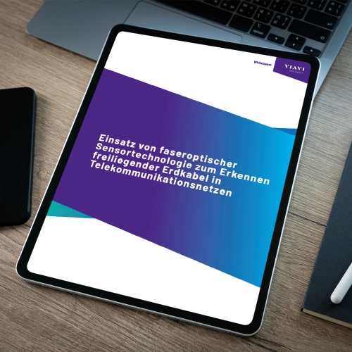 Einsatz von faseroptischer Sensortechnologie zum Erkennen freiliegender Erdkabel in Telekommunikationsnetzen