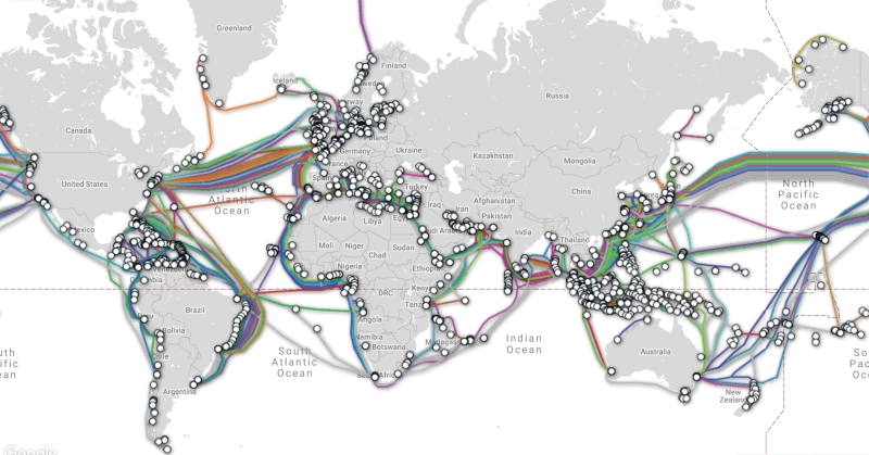 Submarine Cable Map Submarine Cable Map